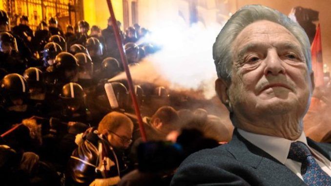 Hungary says George Soros is behind violent protests in the country