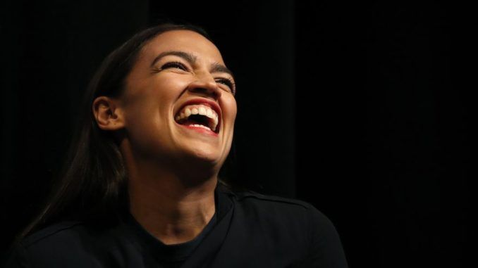 Ocasio-Cortez boasts that her election victory was bigger than moon landing