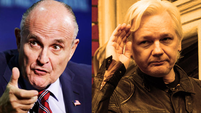 Giuliani: Assange Is a Hero – He Should Be Set Free Giuliani-assange-678x381