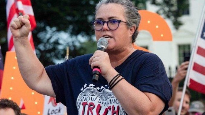 Rosie O'Donnell says she believes Trump will be arrested before 2020 election