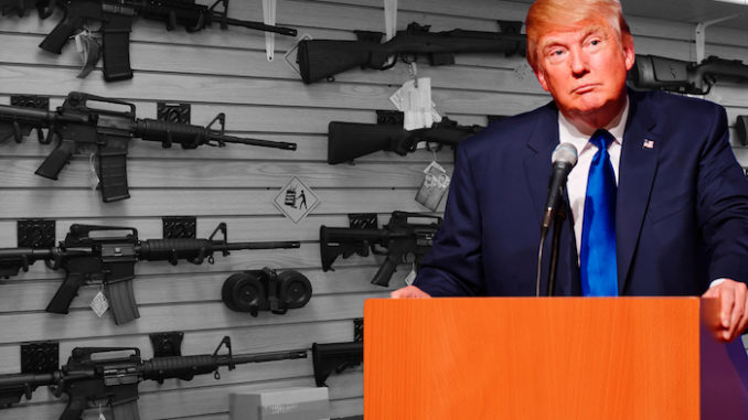 Trump vows to legalize the concealed carry of guns nationwide