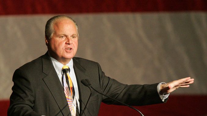 Rush Limbaugh claims New Zealand shooter was a leftists who staged attack to frame conservatives