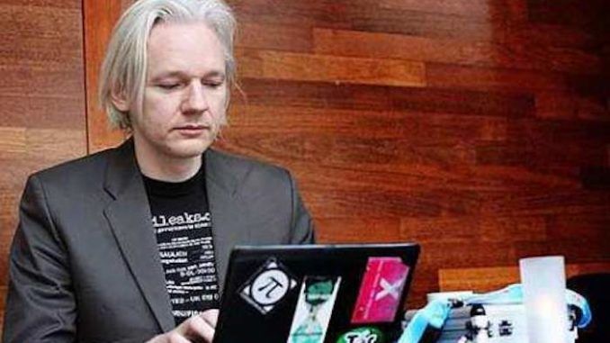 Julian Assange used his expert computer skills to help police bring down a massive pedophile ring