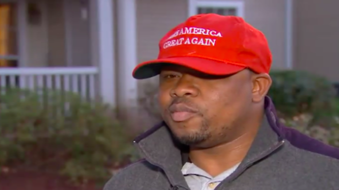 Two Maryland men have been arrested for assault and robbery after delivering a vicious beating to an African migrant because he was wearing one of President Trump’s Make America Great Again hats, according to police.