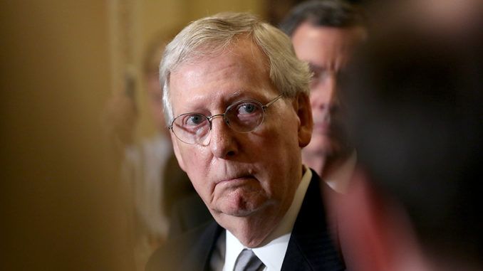 Mitch McConnell betrays Trump and says closing border would damage America
