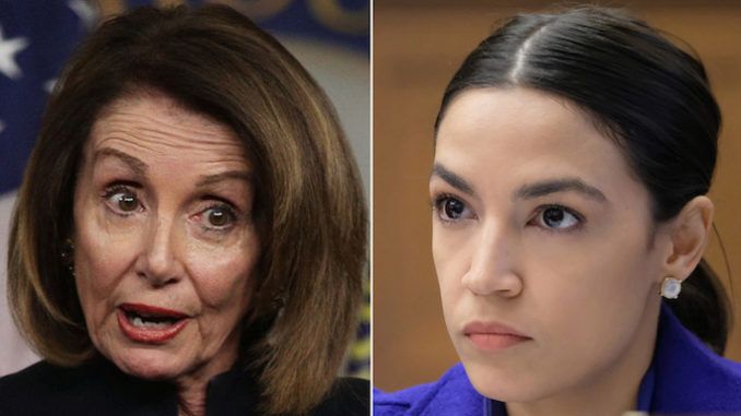 Pelosi shades Ocasio-Cortez by suggesting a glass of water could have won her seat