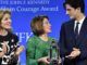 House Speaker Nancy Pelosi given JFK 'profile in courage' award