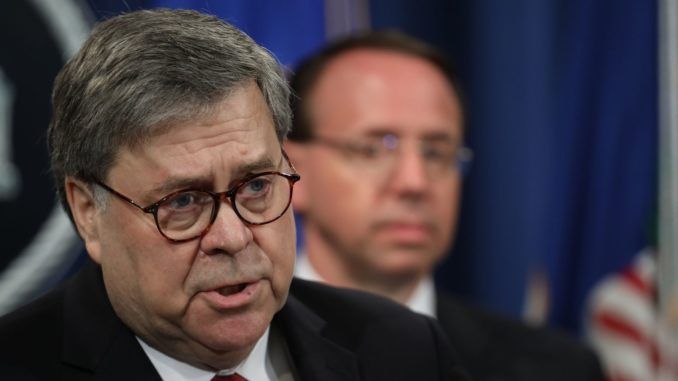 AG Bill Barr says its very unusual to use opposition research to spy on political opponent