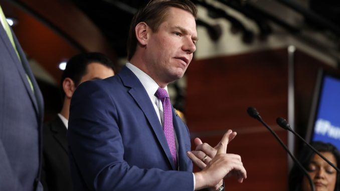 Eric Swalwell says impeaching Trump is the only way to save the USA