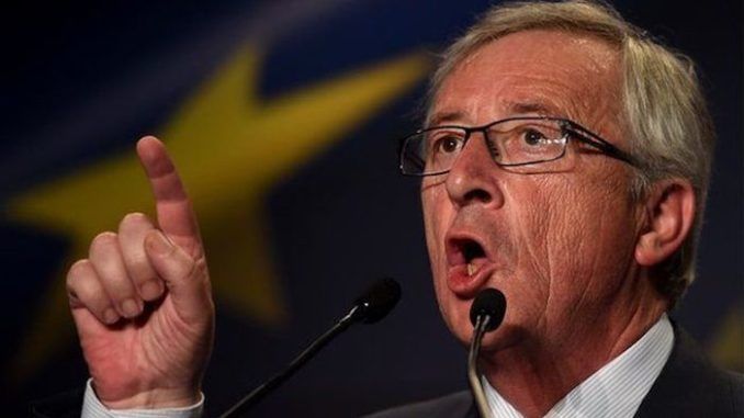 EU boss Jean-Claude Juncker says people who love their countries are stupid