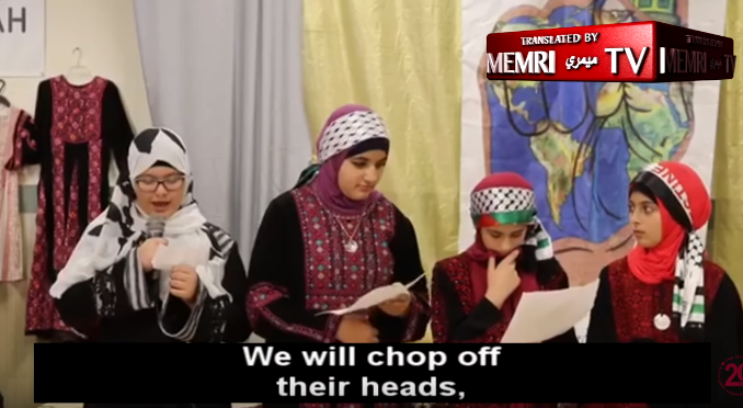 Disturbing video shows children at Philadelphia Muslim Society vow to chop off heads for Allah