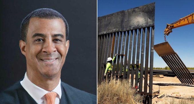 Obama judge blocks construction of Trump's border wall