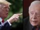 President Trump slams Jimmy Carter as a terrible president