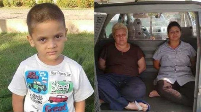 Lesbian couple dismember and kill son
