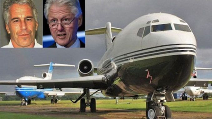 Interior photos of Jeffrey's Epstein's notorious 727 jet, known as the Lolita Express, have been revealed for the first time.
