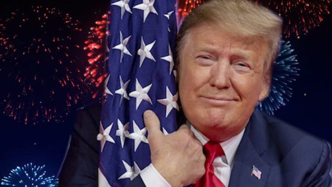 Many large mainstream TV networks have decided not to air President Donald Trump's Fourth of July celebrations in full.