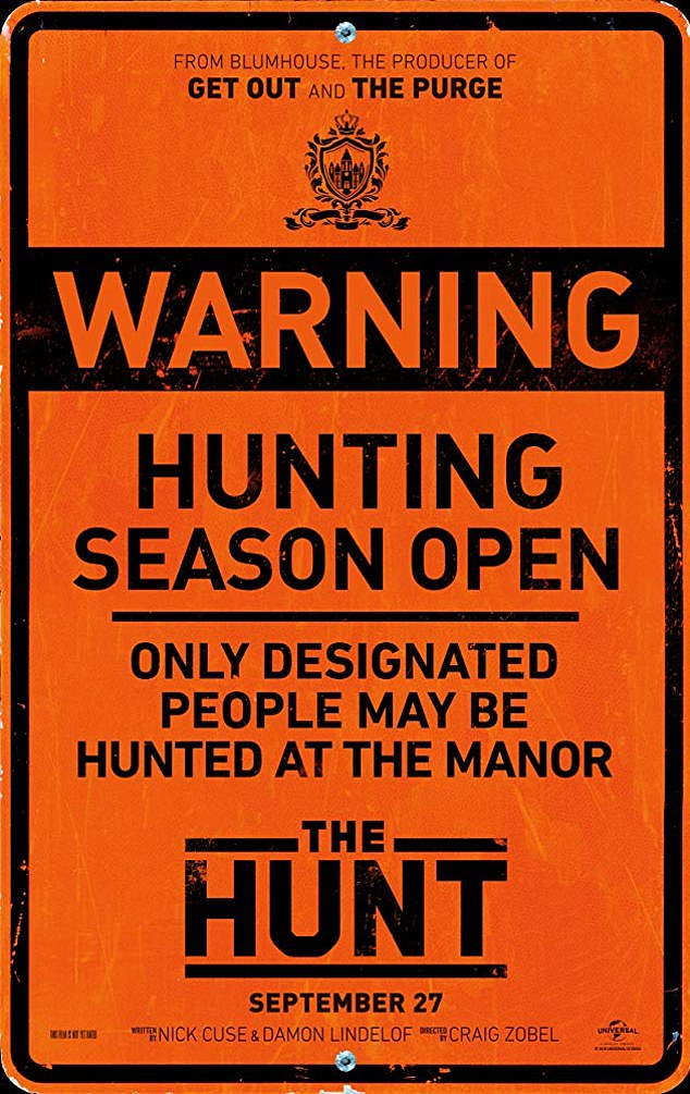 Trailers for Universal Pictures and Blumhouse's gory film The Hunt has been pulled in the wake of mass shootings in El Paso, Texas, Dayton, Ohio, and Gilroy, California