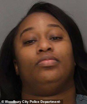 Taija Russell, 29, was arrested last week after she allegedly torched the man's home in Woodbury, New Jersey in the early hours of August 4