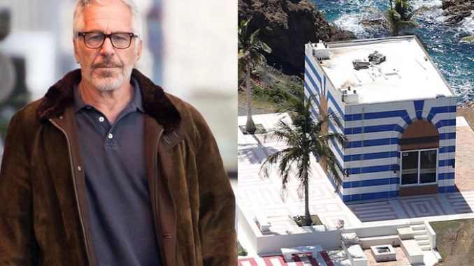 Jeffrey Epstein shipped concrete truck to his private island shortly before his arrest