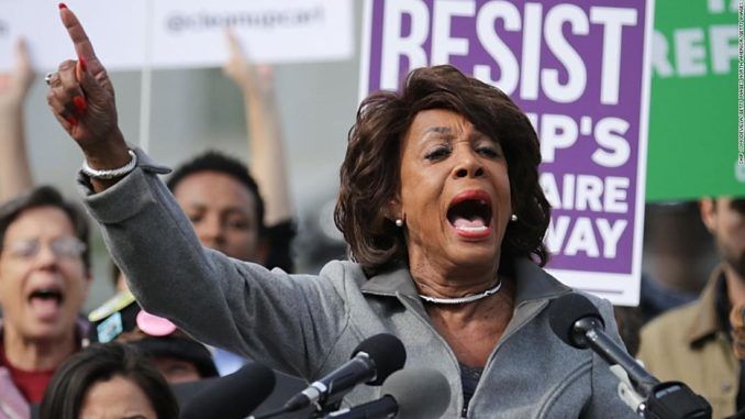 Maxine Waters blamed President Trump for recent mass shootings