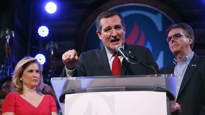 Ted Cruz mentioned the idea of President Donald Trump "nuking" Denmark at a campagin stop during the 2016 Republican primaries.