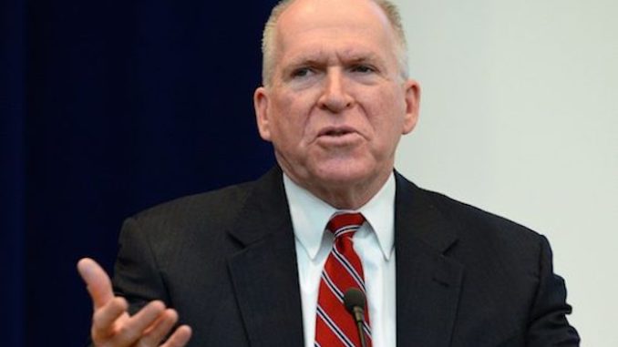 John Brennan urges Deep State spies to use new, altered whistleblower form to rat on Trump