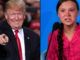 President Trump trolls Greta Thunberg, says she seems like a happy girl