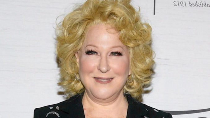Hollywood actress and leftist Bette Midler made the wild claim that President Donald Trump could "literally" shoot someone on the streets of New York City before the end of this year.
