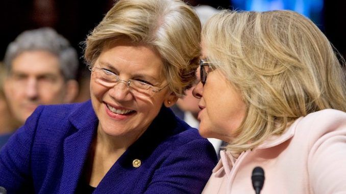 Hillary Clinton is now officially advising Elizabeth Warren on how to beat Trump in 2020
