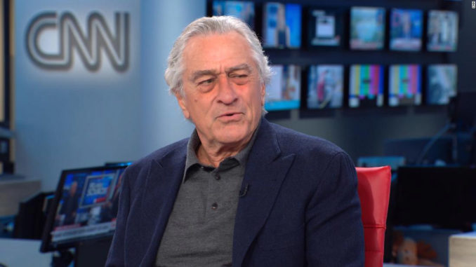 President Donald Trump is possibly "crazy" in the medical sense, according to Robert De Niro who appeared on CNN Sunday morning.