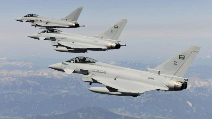 Saudi jets bomb Iranian forces in Syria