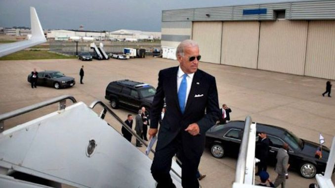 Joe Biden spent $924,000 on private jets to lecture Americans on global warming dangers