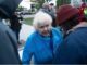 An elderly woman who was harassed by Antifa while trying to cross the street to attend a lecture about free speech in Canada on Sunday has recorded a defiant message for the Antifa thugs who tried to intimidate her.