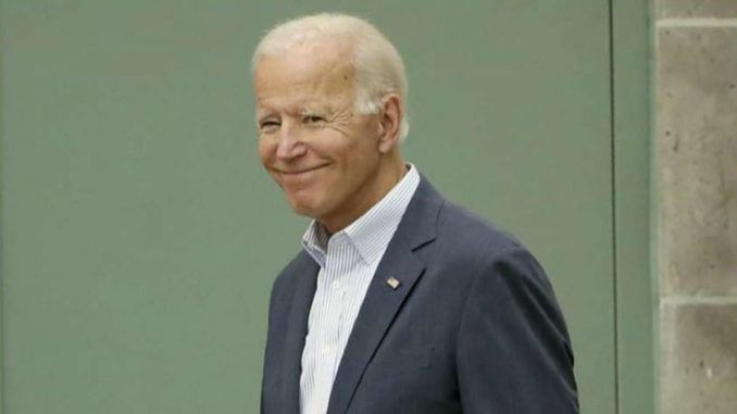 Democrat presidential candidate Joe Biden slammed President Donald Trump on Tuesday after POTUS referred to the Democrats' impeachment inquiry as a “lynching.”