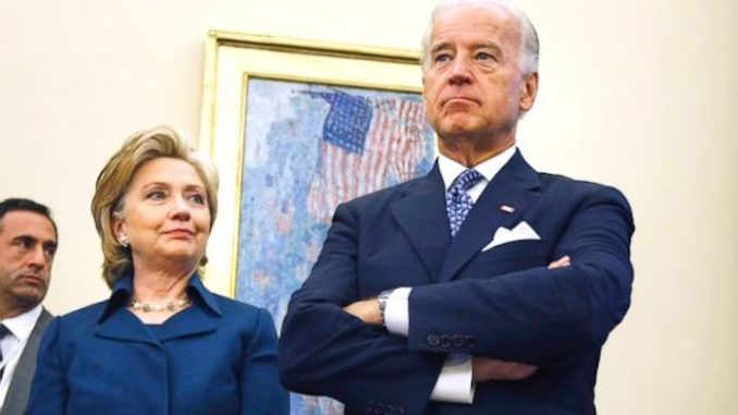 Hillary Clinton has shrugged off concerns regarding Joe Biden’s "inappropriate" touching of women and girls.
