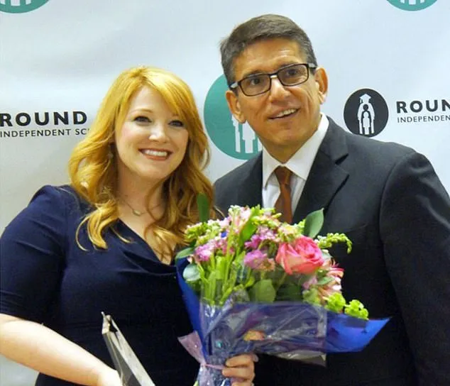 She was awarded Secondary Teacher of the Year in May last year (pictured) 