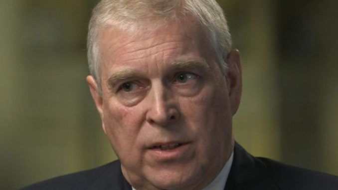 Prince Andrew blinks rapidly when asked whether he raped a child