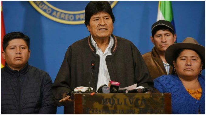 Bolivian coup comes a week after Morales blocked globalist lithium deal
