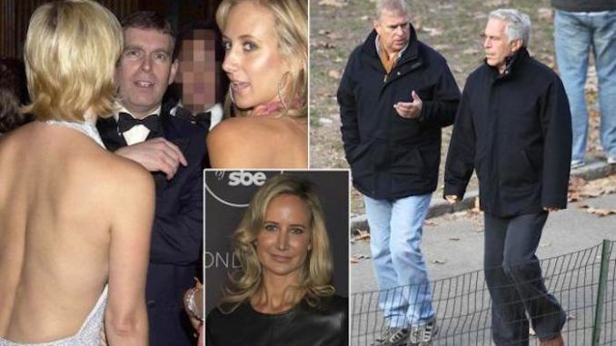 Prince Andrew's ex-girlfriend Lady Victoria Hervey says Ghislaine Maxwell will never be seen again and admits she guests at Epstein's home were filmed by hidden cameras