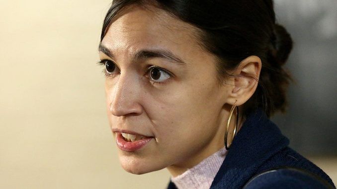 Socialist Rep. Alexandria Ocasio-Cortez (D-NY) thinks President Donald Trump is "scared" of her and wouldn't be brave enough to tell her what he thinks of her to her face.