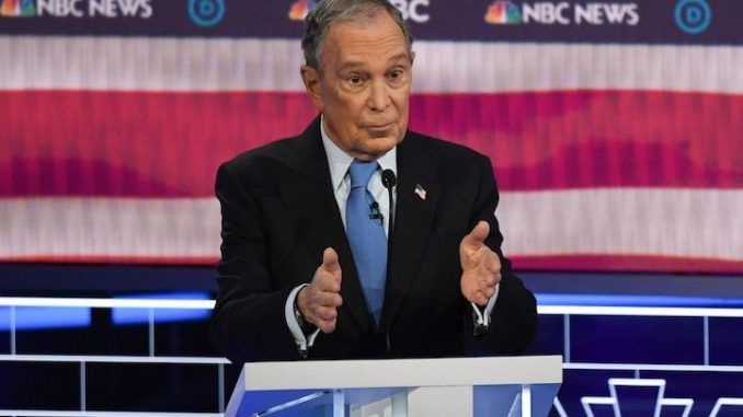 Michael Bloomberg claims having a gun in your own home puts you in greater danger