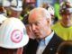 Joe Biden, the Democrat presidential frontrunner, clashed with a group of construction workers on Tuesday, at points swearing, leveling insults, and pointing his finger in a man's face, as well as twice ordering another worker to "shush".