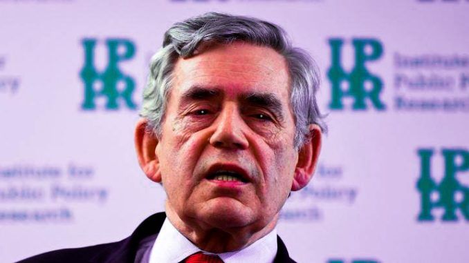 Former British Prime Minister Gordon Brown has called on world leaders to create a new order by forming a "temporary" global government to tackle the medical and economic crises caused by the Covid-19 pandemic.