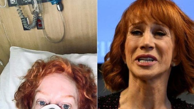 Days after comedian Kathy Griffin announced she had been admitted to a COVID-19 isolation ward room — while taking the time to slam President Trump's coronavirus response — it can be revealed that the mouthy D-lister does not have coronavirus.