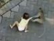 A monkey on a mini motorcycle was caught on camera attempting to steal a toddler and drag her away, in a shocking video that is going viral on social media.