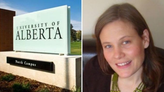 A professor at the University of Alberta was fired from her administrative role because her views on gender (specifically that men cannot get pregnant and have children) made some students to “feel unsafe”.