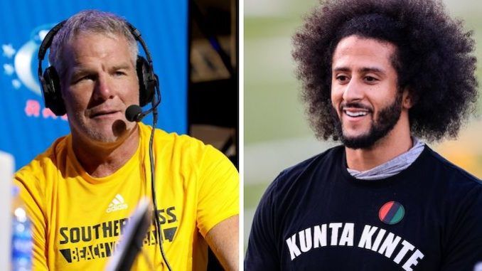 According to Brett Favre, anthem-kneeler and race-baiter Colin Kaepernick is a “hero” on the level of Pat Tillman, the Arizona Cardinals player who left the NFL to become an Army Ranger after 9/11 and was killed in Afghanistan.