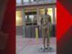 A bronze-colored statue of deceased pedophile Jefferey Epstein appeared in front of City Hall in downtown Albuquerque on Wednesday, according to local reports.