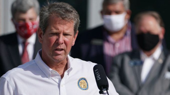 Georgia’s Republican Governor Brian Kemp suspends all local mask mandates