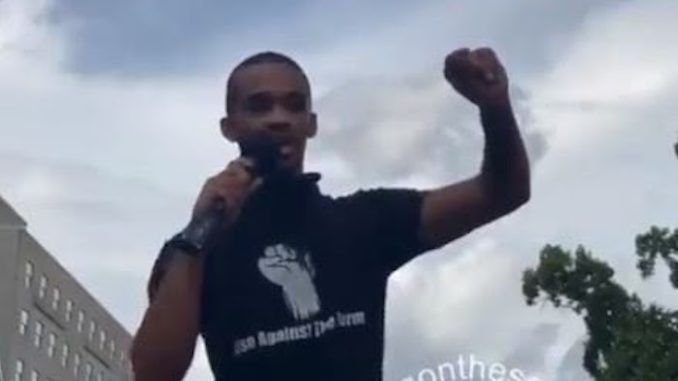 BLM leader promises to rip President Trump from the White House